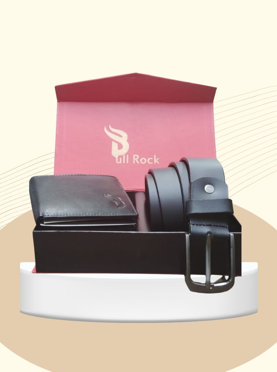 Men’s Belt & Wallet Gift Combo Set 