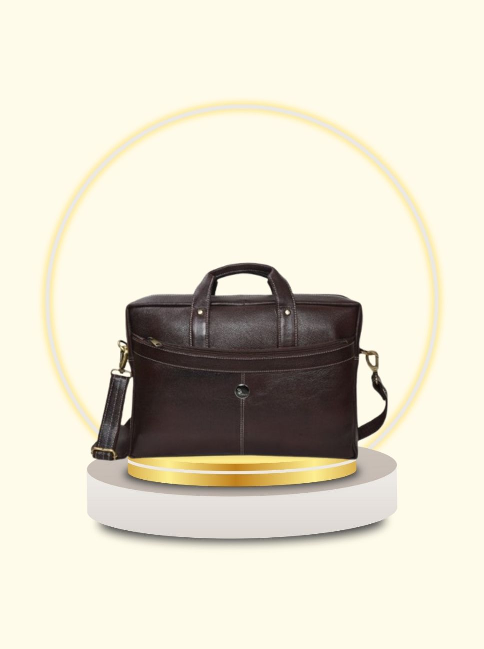 Men Brown Messenger Bag  