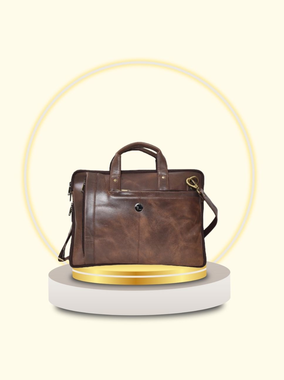 Leather Laptop Bag  