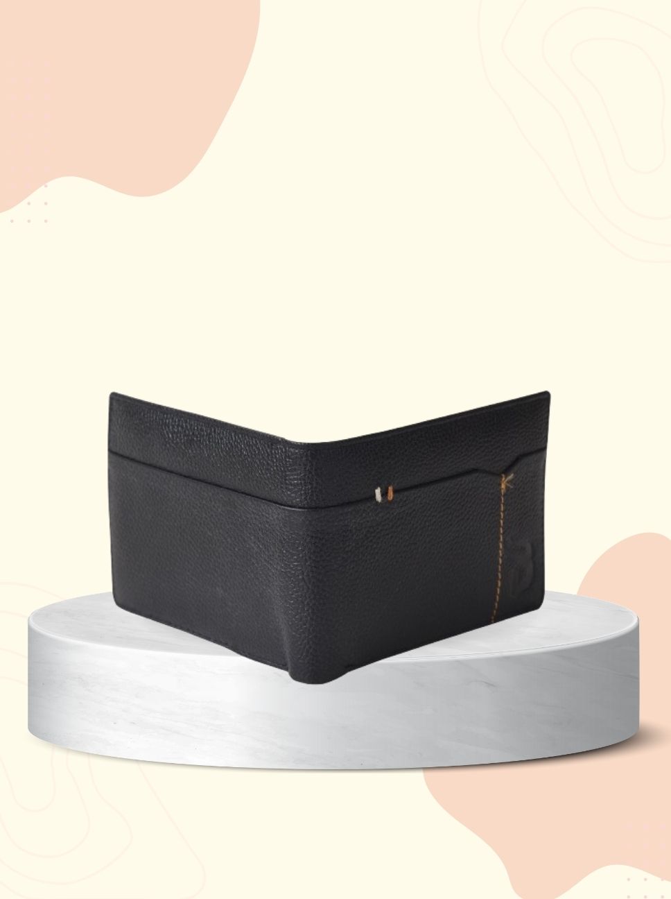 BLACK WALLET FOR MEN