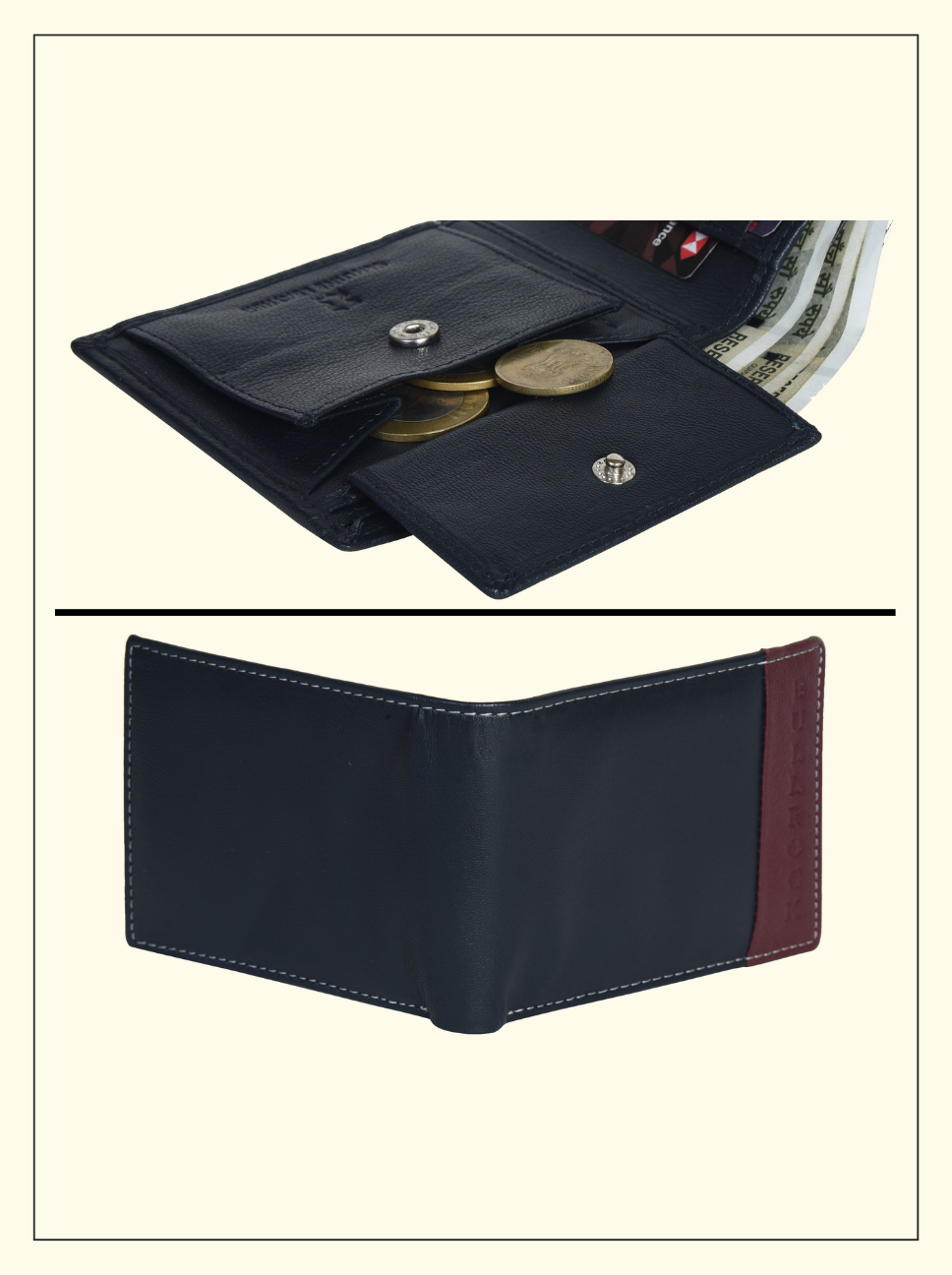 STYLISH MEN'S BLACK WALLET