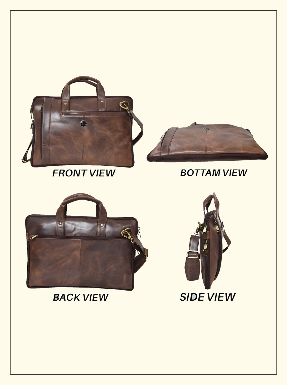 LEATHER LAPTOP BAG