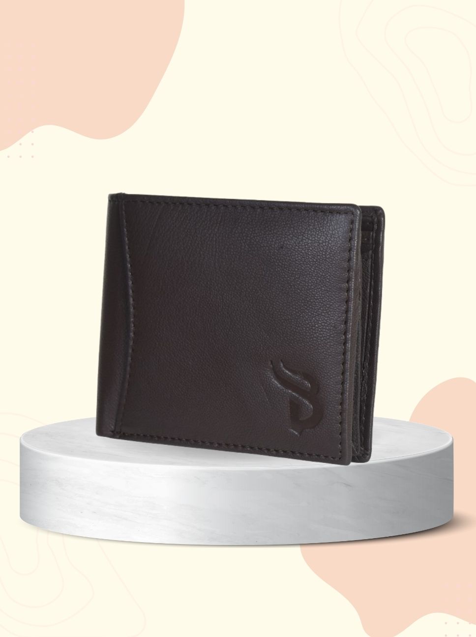 PRIME STYLE LEATHER BELT AND WALLET GIFT COMBO SET