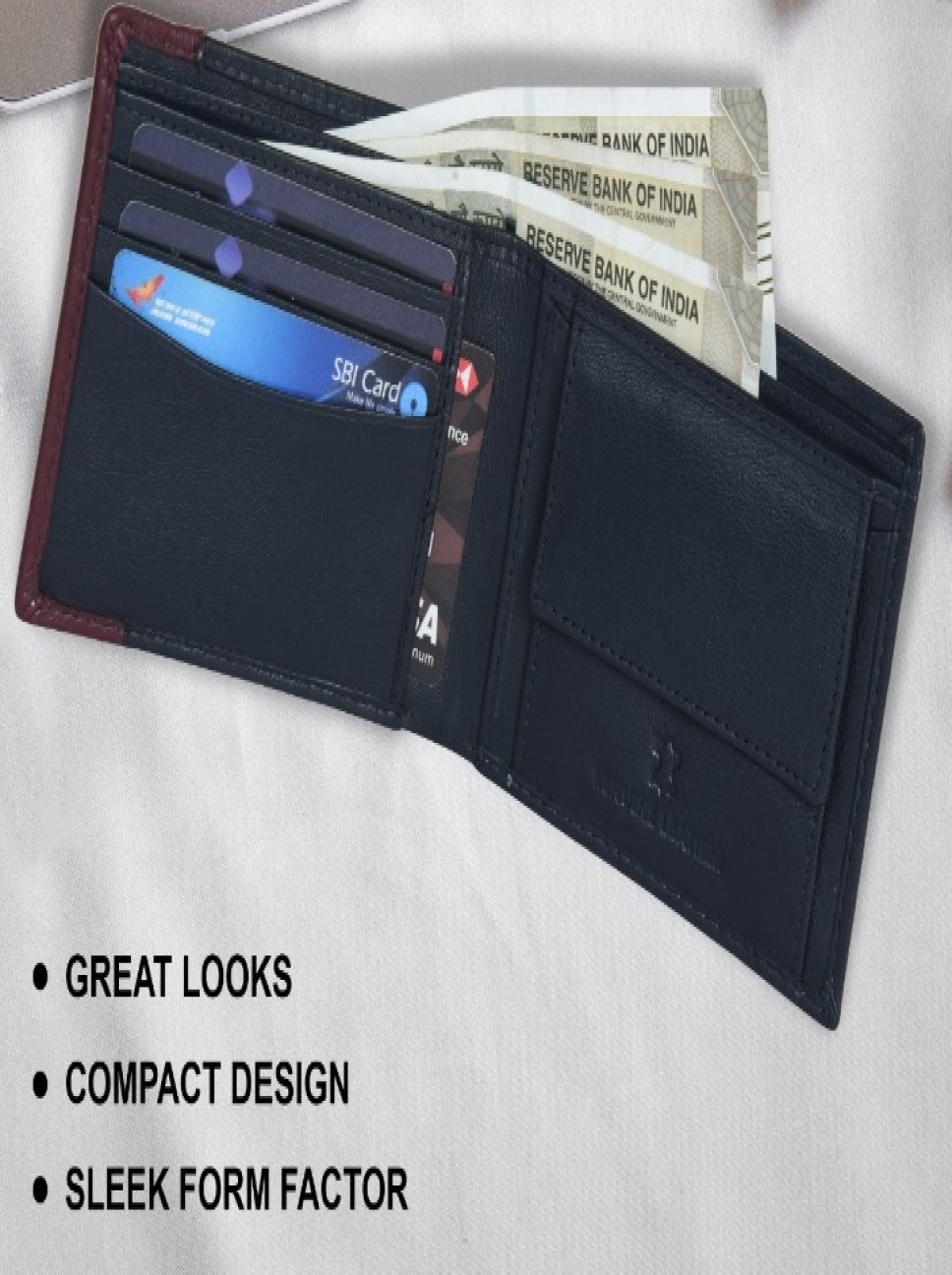 STYLISH MEN'S BLACK WALLET