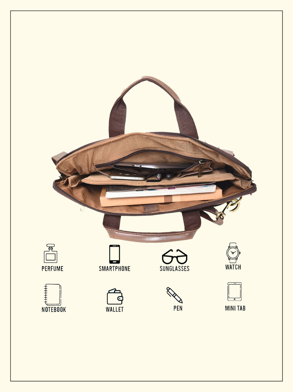 LEATHER LAPTOP BAG