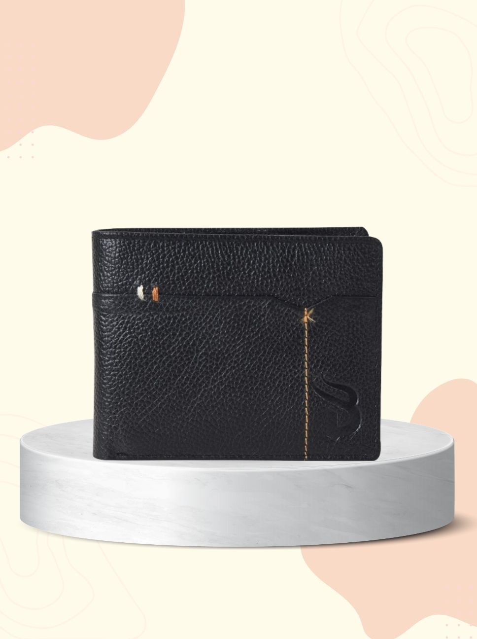 BLACK WALLET FOR MEN