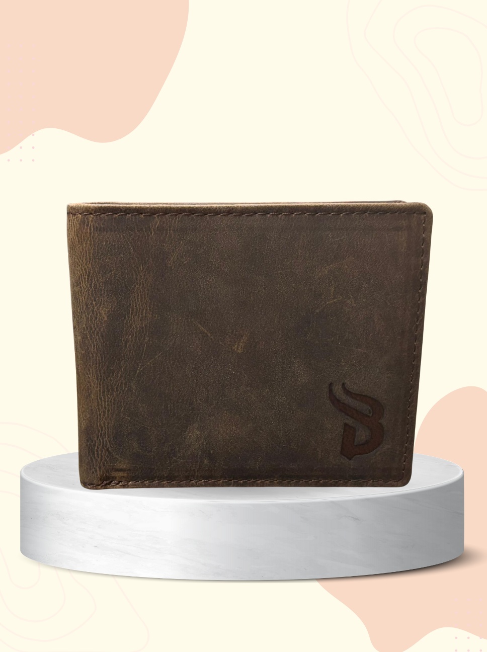 KHAKI WALLET FOR MEN